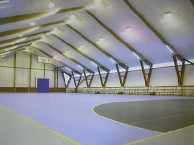 室内PVC运动地板篮球场